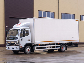 Изотермический фургон DONGFENG C80N САТ ЛАМБО 5,2